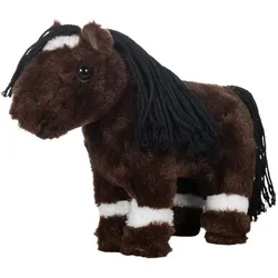 HKM Cuddle Pony Fohlen - dunkelbraun - dunkelbraun
