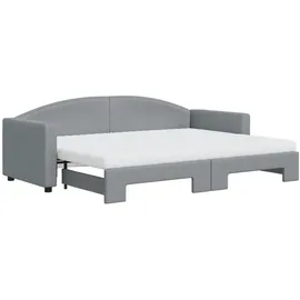 vidaXL Tagesbett 80 x 200 cm Hellgrau
