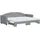 vidaXL Tagesbett 80 x 200 cm Hellgrau