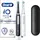 Oral-B iO Series 4 Matt Black + 2. Handstück Quite White + Reiseetui