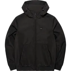 Vintage Industries Omega, Textiljacke wasserdicht - Schwarz - XL