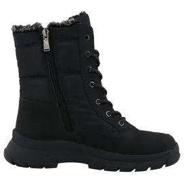 ROMIKA Winterboots Schnürboot, Snowboot mit Warmfutter schwarz 37 EU