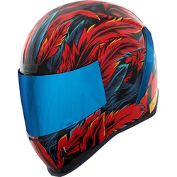 Icon Airform Fever Dream Helm, rood-blauw, XL Voorman