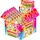 lollis Monster Wunderball Fruity am Stiel mit Kaugummi Kern 16 x 60 g