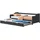 [en.casa] Sofabett 90 x 200 cm Dunkelgrau