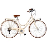 VENICE - I love Italy Via Veneto Retrobike 28 Zoll CONDORINO Lady, BEIGE CAPPUCCINO