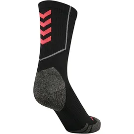 hummel HmlBlaze Pro Trainingssocken 2 Schwarz/Orange 47-50