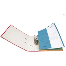 Falken Ösenhefter A4 chamois halber Vorderdeckel, Recyclingkarton 250g 4014481502218 Falken