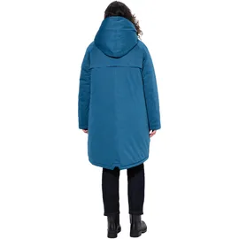 Ulla Popken Mantel blau | saphir L-XL