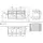 Villeroy & Boch Waschbeckenunterschrank 4 Auszüge 120 x 54,8 x 50 cm Cashmere Grey