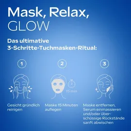 Weleda Exo Boost Collagen Tuchmaske Blauer Enzian 20 ml