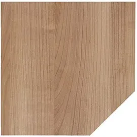 Hammerbacher Verbindungsplatte höhenverstellbar nussbaum, Trapezform 120,0 x 80,0 x 65,5 - 82,5 cm
