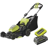 Ryobi Ry36lm40a-0 Rasenmäher-akku, 36 V, 40 Cm, 25–75 Mm, Mulch-set, 5,0 Ah