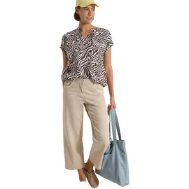 Cecil Bluse mit Zebra-Print Braun L