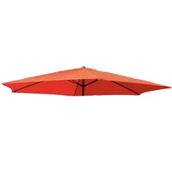 Sonnenschirm Schirm Sonnenschutz Garten Terrasse Balkon Terracotta D 300cm