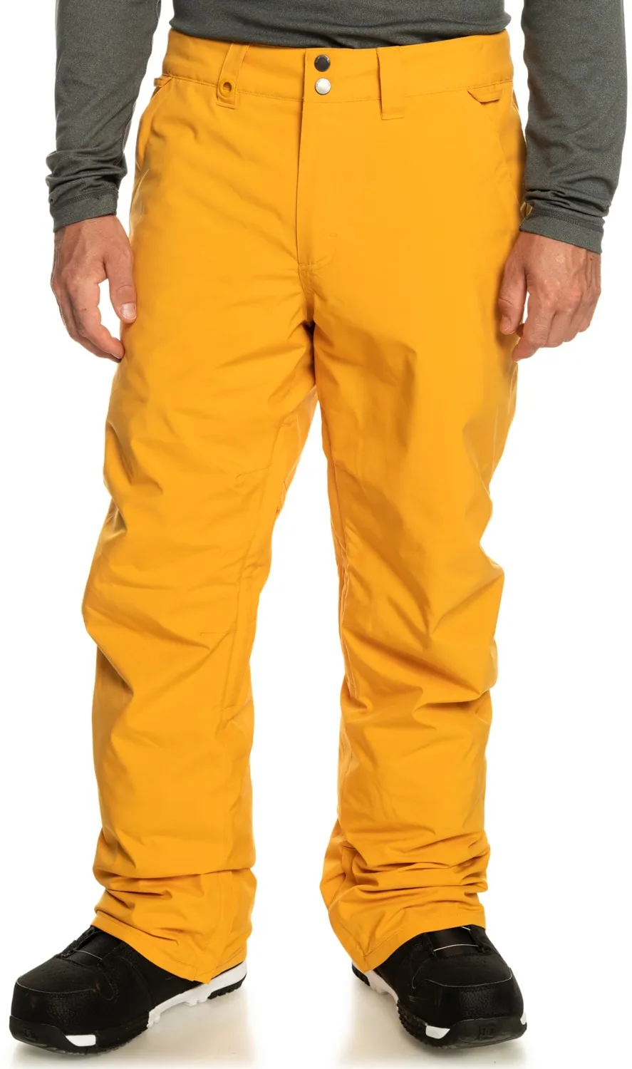 Snowboardhose QUIKSILVER "Estate" Gr. XL, US-Größen, gelb (mineral yellow) Herren Hosen Snowboardhosen