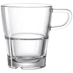 Kaffeebecher LEONARDO SENSO - transparent