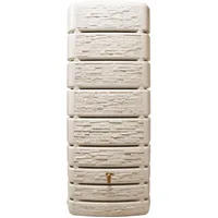 4rain Slim Stone Decor Wandtank 500 l sandbeige