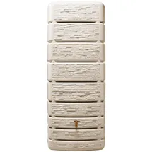 4rain Slim Stone Decor Wandtank 500 l sandbeige