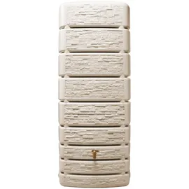 4rain Slim Stone Decor Wandtank 500 l sandbeige