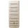 4rain Slim Stone Decor Wandtank 500 l sandbeige