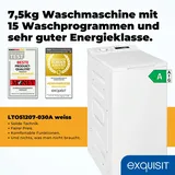 GGV Exquisit LTO51207-030A Toplader (7.5 kg, 1200 U/min)