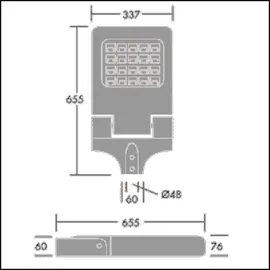 zumtobel Thorn LED-Fluter OLSYS2 36L 96633547