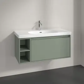 Villeroy & Boch Waschtischunterschrank 2 Auszüge 97,2 x 43,6 x 43,9 cm Soft Green