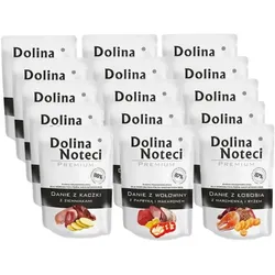 DOLINA NOTECI MIX 15x100g - Nassfutter für Hunde