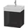 Duravit Waschtischunterschrank 2 Auszüge 58,4 x 54,4 x 45,9 cm Schwarz Hochglanz