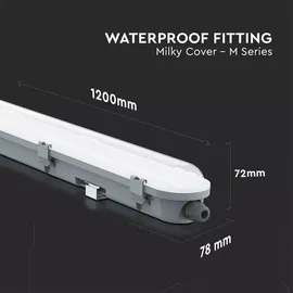 ETC Shop LED-Röhre 36W 4000K 120x7,8x7,2cm 10 St.