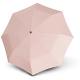 Knirps Knirps® Taschenregenschirm Travel Duomatic Regenschirm Automatikschirm Umbrella mit Case, 95 7208 rosa