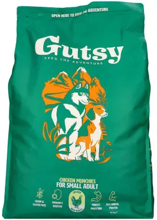 Gutsy Chicken Munchies Small Adult 10kg