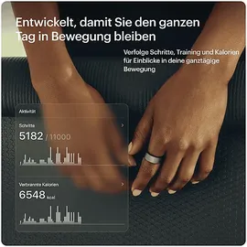 ultrahuman Ring Air Größe 7 / 56-57 mm Raw Titanium