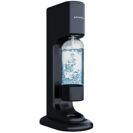 Spinel Soda BubbleON Wassersättiger + 2 Schwarze 1L-Flaschen