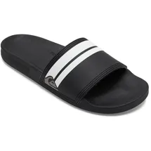 QUIKSILVER Rivi Slide Schwarz/Weiß 45