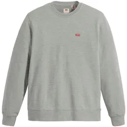 Sweatshirt LEVI'S "Sweatshirt The Original Housemark Crew 1er Pack", Herren, Gr. S, grau, Obermaterial: 100% Baumwolle CO., Sweatshirts Sweatshirt