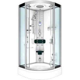 AcquaVapore Dampfdusche Duschtempel Sauna Dusche Duschkabine D46-60T2-EC 100x100
