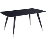 Beliani, Esstisch, Mossle (160 x 90 x 76 cm)