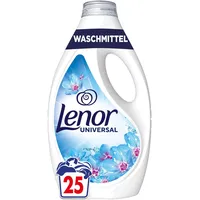 LENOR Flüssigwaschmittel Universal Vollwaschmittel 25 Waschladungen, Aprilfrisch, Langanhaltende Frische, Geruchsentfernung Bei Kaltwäsche