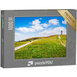 puzzleYOU Puzzle Puzzle 1000 Teile XXL „Der Feldberg im Schwarzwald“, 1000 Puzzleteile, puzzleYOU-Kollektionen