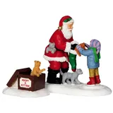 Lemax Santa And Kittens Set Of 2 Art.-nr. 22045