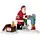 Lemax Santa And Kittens Set Of 2 Art.-nr. 22045