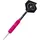 Unicorn Information System Unicorn Core Plus Rubberised Pink Steel Darts 22 g