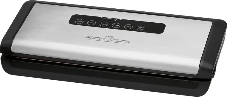 ProfiCook® Vakuumierer | Vakuumiergerät inkl. 18 Beutel | Sous Vide und Vakuum-Garen | stabile Schweißnaht | Folienschweißgerät m. 12 l/Min Saugleistung | Lebensmittel 8x länger Frisch | PC-VK 1146