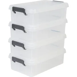Iris Ohyama Multi Box MBX-4 4 L 4-tlg. transparent