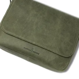 Castelijn & Beerens Carisma Messenger Leder 27 cm grün