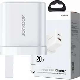 Joyroom FlashSeries JR-TCF05 20W USB-A USB-C - Weiß