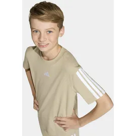 adidas Kinder Shirt Essentials Kids, Größe 176 in Braun WOCA/WHITE