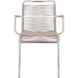 Outdoor Stapelsessel Fiam MYA SPAGHETTI taupe